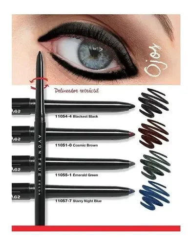 Avon Delineador De Ojos Retractil Glimmerstick Marron