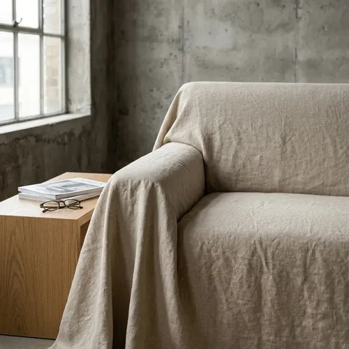 Funda Para Sillon De Tusor Premium 100% Algodón 2 Cuerpos 30