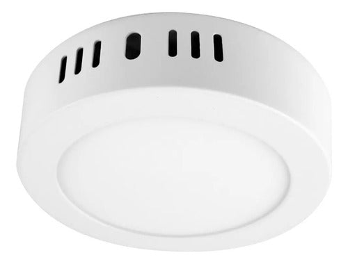 Plafon Led 6w Techo Aplicar Lampara Redondo Lumie Blanco
