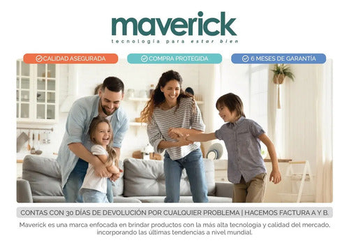 Afeitadora Eléctrica Maverick Recargable Flexible Suave