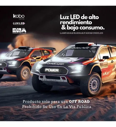 Faro Led Ovalado 24w 8l