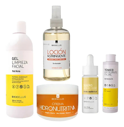 Kit Facial Biobellus para Piel Mixta, Grasa o Acneica · 17701 · foto 01