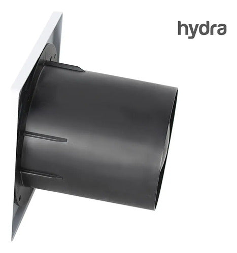 Extractor Aire 4 Hydra Cocina Baño Silencioso 12w Potencia B Color Blanco