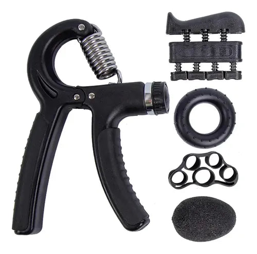 Kit Hand Grip 5 en 1 Ajustable Tushka Fortalecedor de Antebrazo Negro · 16780 · foto 03