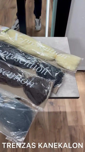 Extensiones Kanekalon Trenzas Africanas Castaño Oscuro
