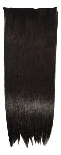 Cortina Extensión Easy Clip Lacio 5 Clip # 2 Castaño Oscuro