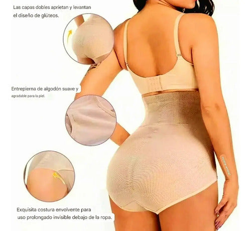 Faja Reductora Modeladora Post Quirúrgico Negro XXL · 18046 · foto 04