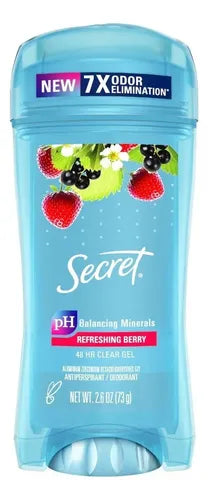 Secret Scent Desodorante Antitranspirante Gel Transparente So Very Summerberry 73g Aroma A Bayas De Verano