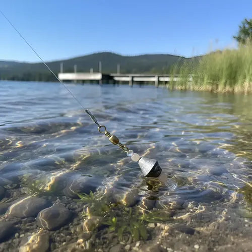 Línea de Pesca Boya Pera para Tararira y Dorado sin Anzuelo x2 Naranja Claro · 16782 · foto 03