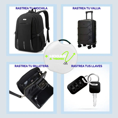 Mini Rastreador Gps Smart Tag Bateria Reemplazable Multiuso Blanco · 4208 · foto 04