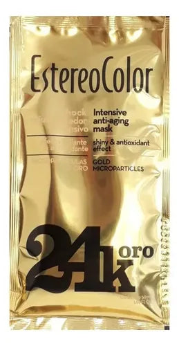 Estereo Color Shock Oro 24 K Sach 50 Gr X 1 Unid