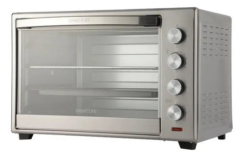 Horno Electrico Smartlife Conveccion Spiedo 70l 6 Funciones