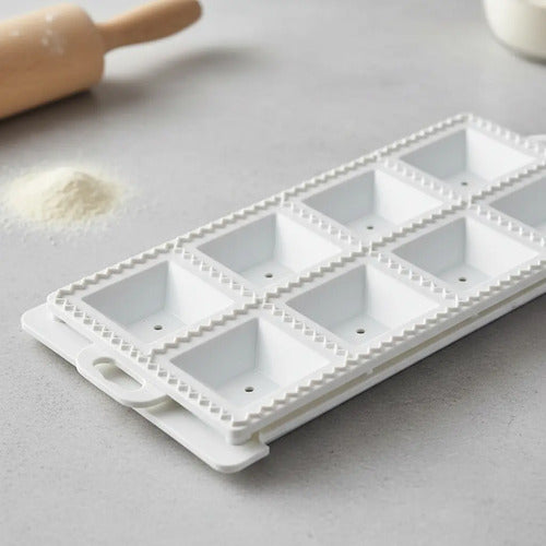 Molde Para 8 Raviolones Placa Ravioles R