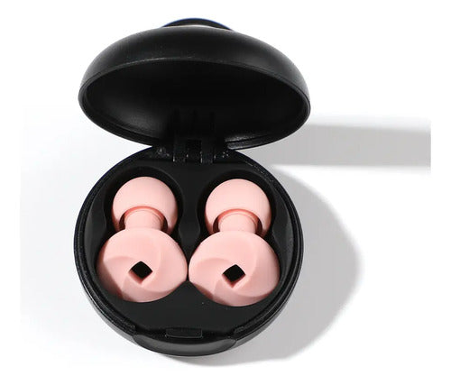 Tapones De Oido Con Noise Cancelling Earplugs - Color Rosa