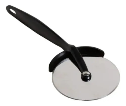 Cortador De Pizza Curvo Con Rueda De Acero De 8 Cm, Marca Point Negro
