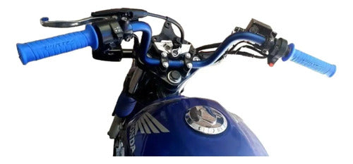 Manubrio Wirtz Modelo 256 Para Moto Negro