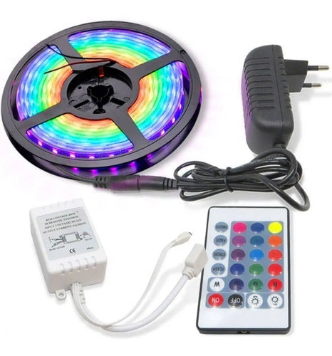 Tira Led Rgb 5050 Ext/int Control Remoto 5mt Tik Tok 16 Colo