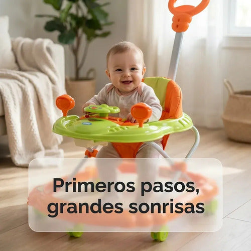 Andador Bebé Priori BW6078 con Luces, Música y Manija Naranja · 18294 · foto 08