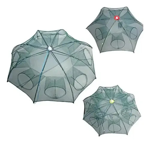 Trampa para Mojarras Plegable de 8 Bocas Verde · 16949 · foto 03