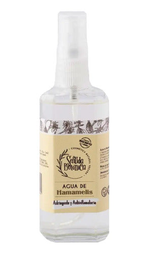 Agua De Hamamelis Sentida Botánica Pura Cuidado De Piel 60ml