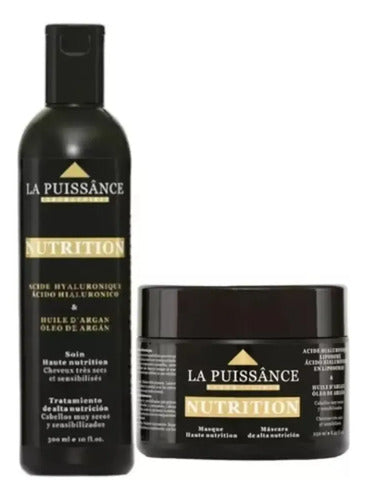 Kit La Puissance Nutre Argán Shampoo, Tratamiento y Máscara · 752 · foto 04