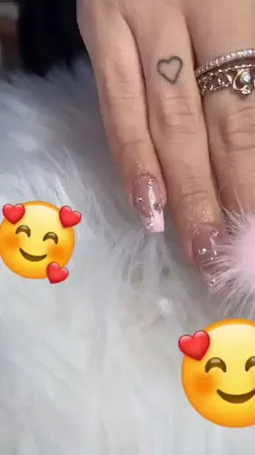 X 5 Pompones Imantado Deco Uñas