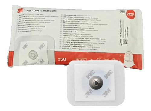 Electrodos 3M para ECG Adulto Modelo 2228 x 50 Unidades · 17618 · foto 08