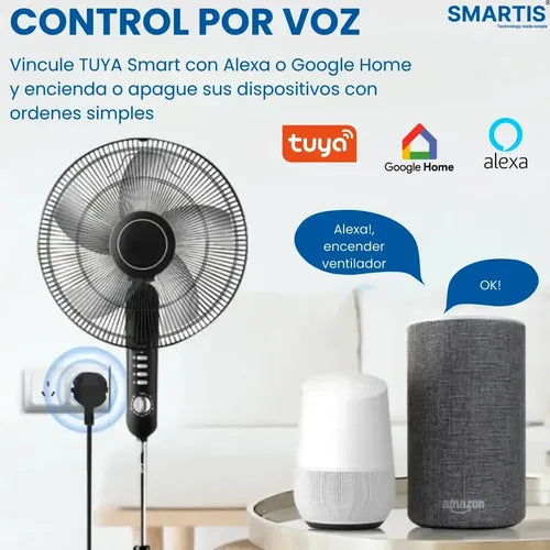 Enchufe Inteligente Smartis Wifi Smart Plug Toma 220v 16a Blanco · 16060 · foto 06
