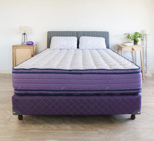 Almohada Purple Shara Blanco 1u Blanco