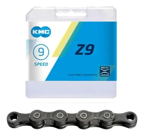 Cadena de Bicicleta KMC Z9 9V 18V 27V Plateado · 17041 · foto 02