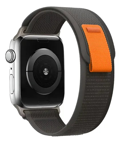 Correa Nylon Reloj Pulsera Gris 42-49mm Gris Oscuro 42 A