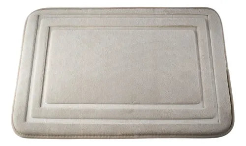 Alfombra de Baño Antideslizante Absorbente Memory Foam Beige · 15872 · foto 01