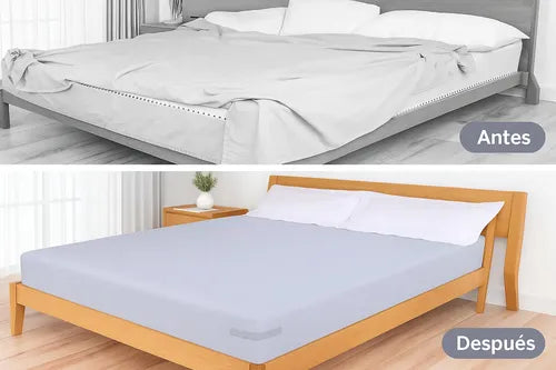 Sujeta Sabanas Traba Soporte Esquinero Cama Pack X4u
