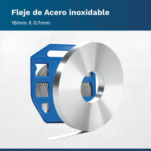Rollo Fleje Zuncho De Acero Inoxidable 5