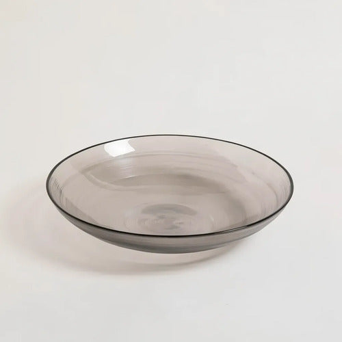 Bowl De Cocina De Vidrio Ares 1700 Ml De 30cm Esfumado