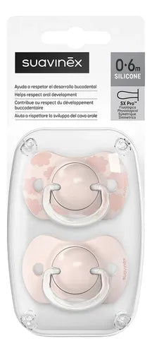 Suavinex Chupetes Prints x 2u Rosa 0/6 Meses Sx Pro Rosa Claro · 17739 · foto 05