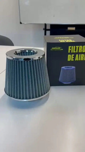 Filtro De Aire Bi-conico Grande Para Competición Oregon Auto