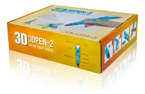 Lápiz 3D PEN-2 Filamentos ABS y PLA Amarillo · 7005 · foto 03
