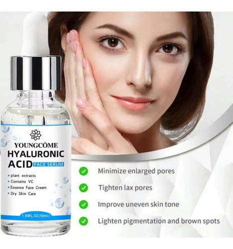 Serum Facial Youngcome Con Ácido Hialurónico Hidratante 50ml