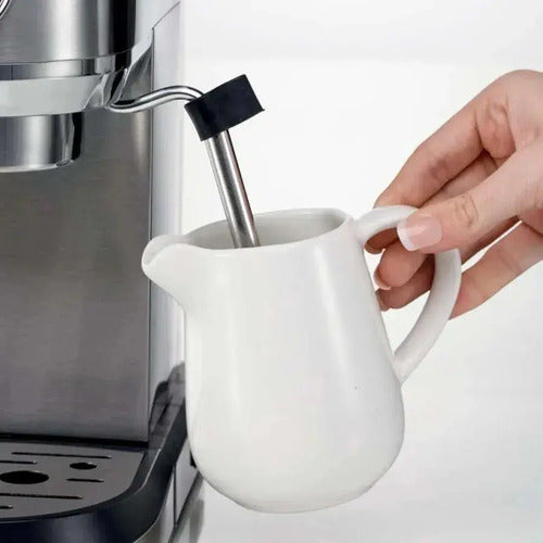 Cafetera Eléctrica Vonne Ccai-exp3 Plateada Expreso