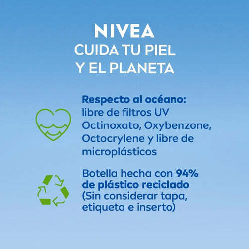 Protector Solar Nivea Ultra Light Daily Tono Claro Fps50+ 40