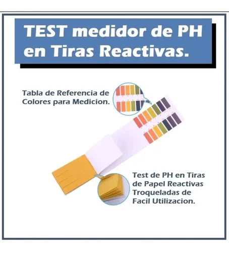 Caja Medidor Ph 20 Block 80 Tiras - 1600