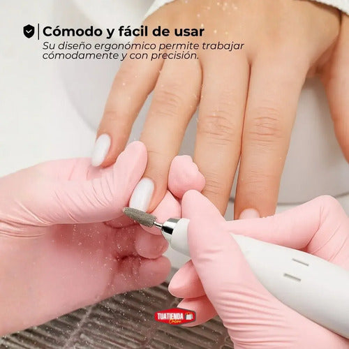Torno Eléctrico Oryx OM-210 para Manicura y Pedicura Rosa Chicle · 17815 · foto 07