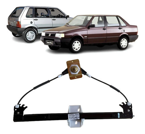 Maquina Levanta Vidrio Delantera Manual Duna / Uno Izquierda
