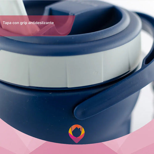 Bidón Térmico Atom 2.5 Litros con Pico Vertedor Azul · 16886 · foto 07