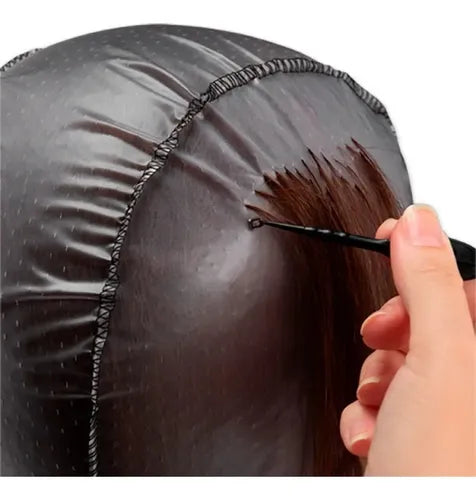 Dompel Gorro De Pvc Para Mechas Color Transparente