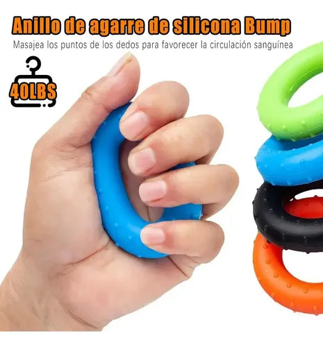 Kit Hand Grip 5 en 1 Ajustable Tushka Fortalecedor de Antebrazo Negro · 16780 · foto 08