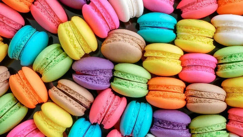 Molde de Silicona para 30 Macarons Antiadherente Marrón · 16010 · foto 05