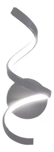 Aplique de Pared Enertech Twister Wall LED 20 W Gris · 6100 · foto 01