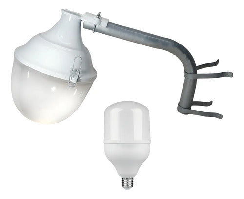Luz Calle E27 Electricidad Total 100w Blanco No Aplica
